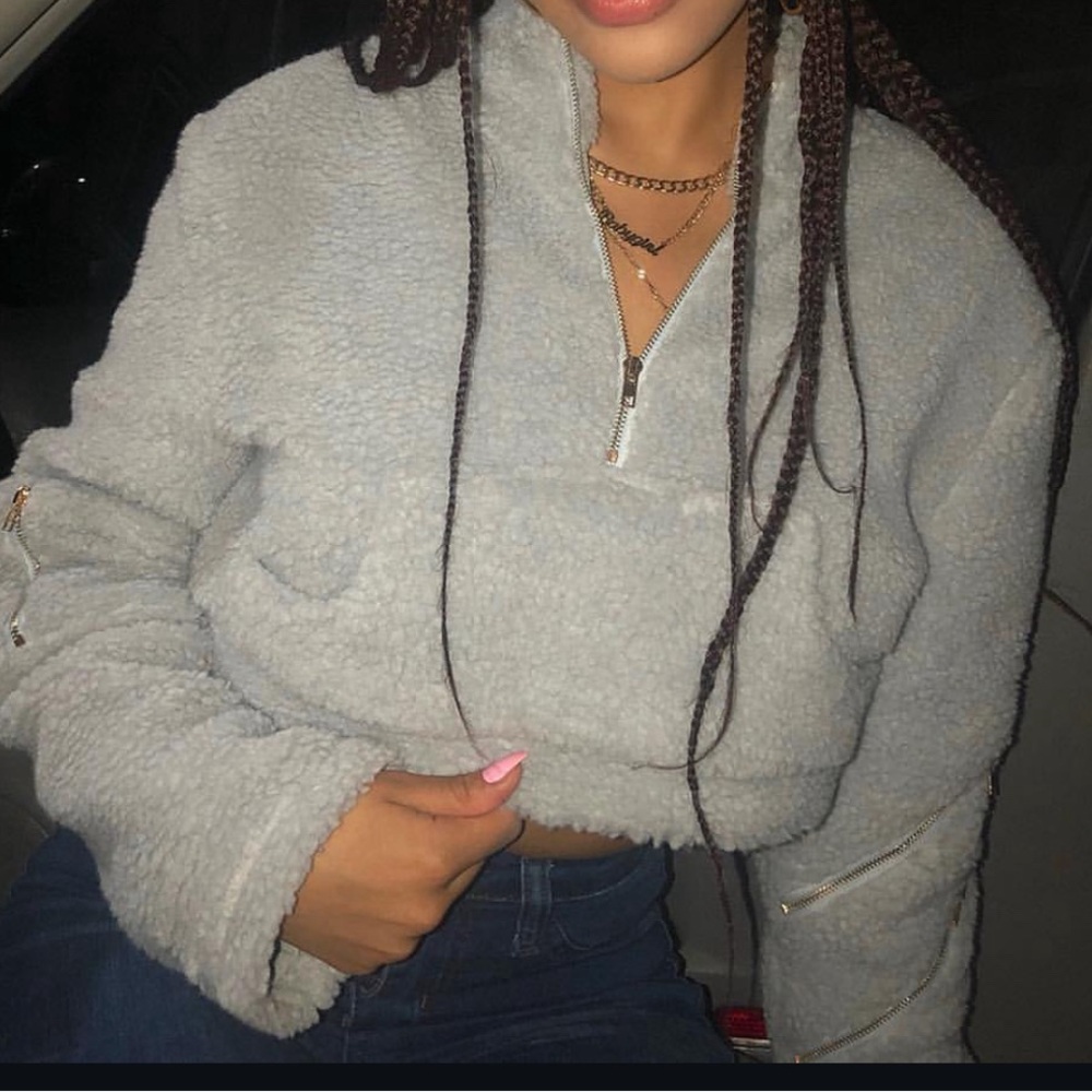Cropped sweater